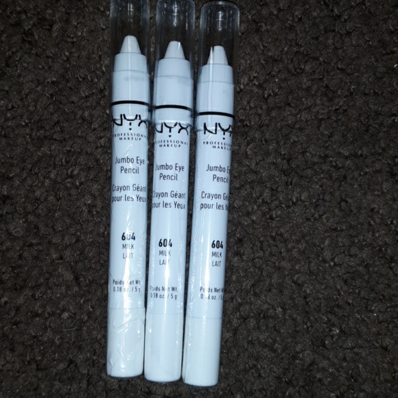 NYX Other - 3 Nyx Professional Jumbo Eye Pencil 604 Milk